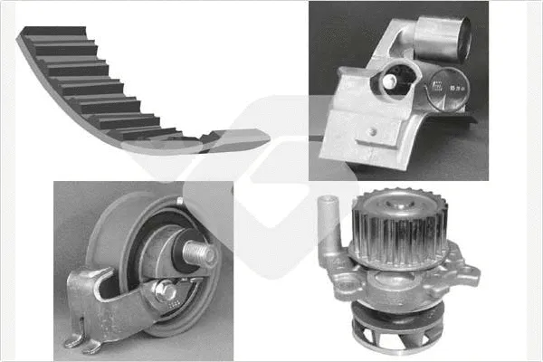 Water Pump & Timing Belt Kit (KH 166WP51)