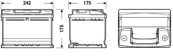Starter Battery (EC542)