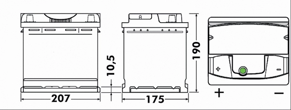 Starter Battery (EA531)
