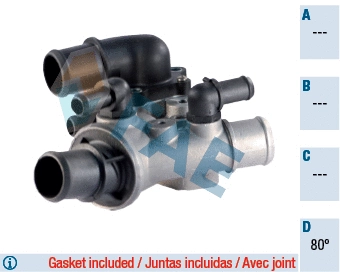 Thermostat, coolant (5343780)