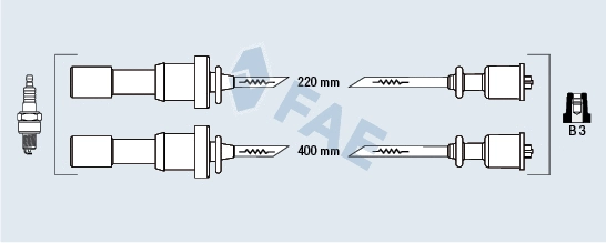 Ignition Cable Kit (85393)