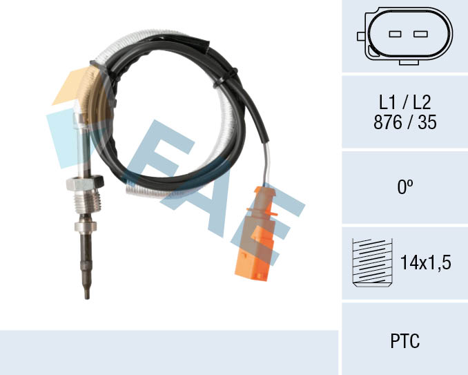 Sensor, exhaust gas temperature (68028)