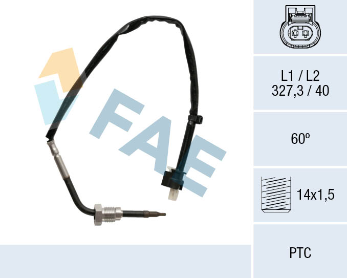 Sensor, exhaust gas temperature (68027)