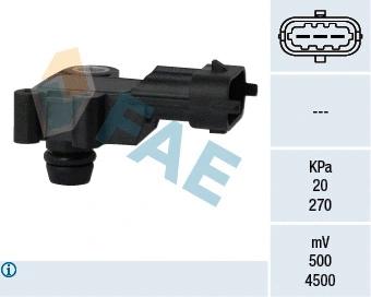 Sensor, intake manifold pressure (15100)