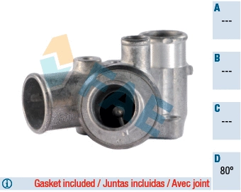 Thermostat, coolant (5332980)
