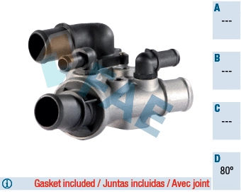 Thermostat, coolant (5335480)