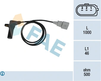 Sensor, crankshaft pulse (79064)