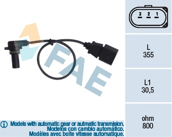 Sensor, RPM (79062)