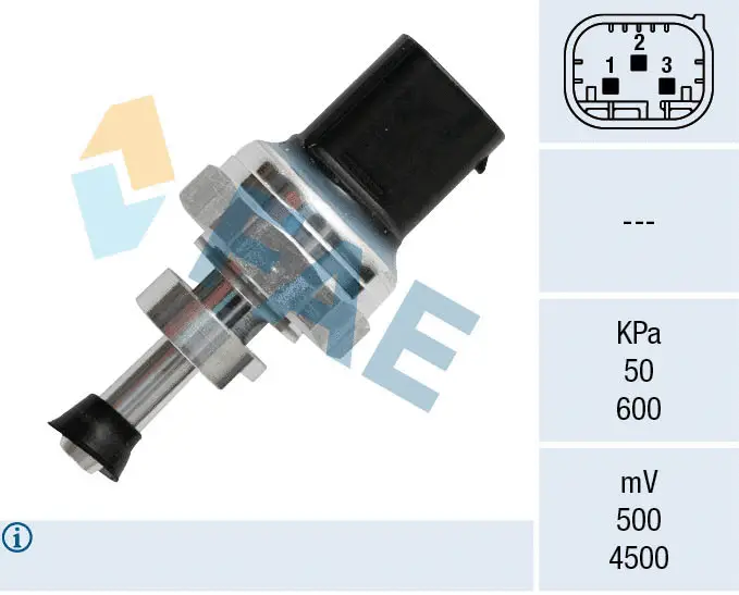 Sensor, exhaust pressure (16154)
