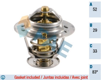 Thermostat, coolant (5304883)