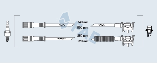 Ignition Cable Kit (85112)