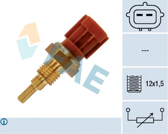 Sensor, coolant temperature (33475)