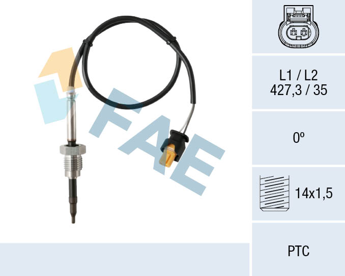Sensor, exhaust gas temperature (68023)