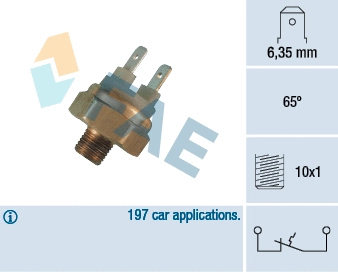 Temperature Switch, intake manifold preheating (35440)