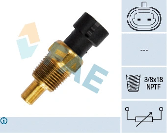 Sensor, oil temperature (33340)