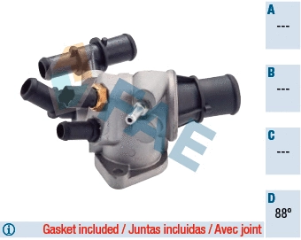 Thermostat, coolant (5326588)