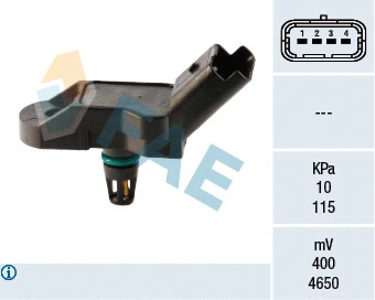 Sensor, intake manifold pressure (15035)