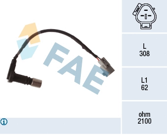 Sensor, crankshaft pulse (79533)