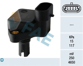 Sensor, intake manifold pressure (15065)