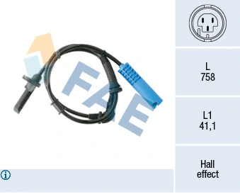Sensor, wheel speed (78531)