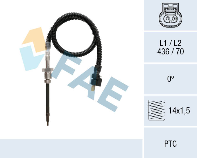 Sensor, exhaust gas temperature (68060)
