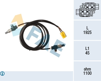 Sensor, wheel speed (78179)