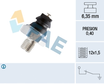 Oil Pressure Switch (12200)