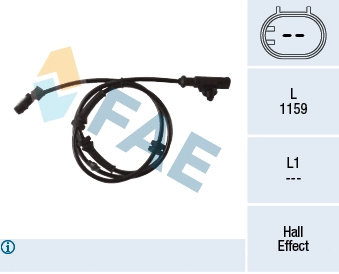 Sensor, wheel speed (78285)