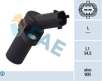 Sensor, crankshaft pulse (79093)