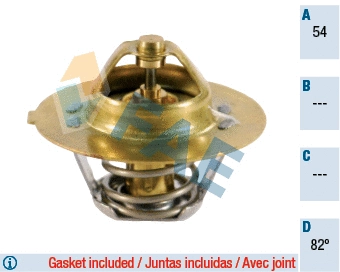 Thermostat, coolant (5201982)