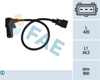 Sensor, crankshaft pulse (79073)