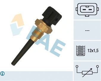 Sensor, intake air temperature (33165)