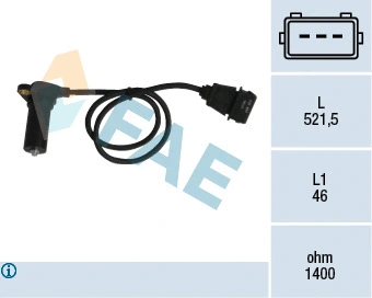 Sensor, crankshaft pulse (79065)