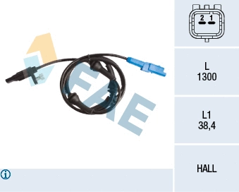 Sensor, wheel speed (78089)