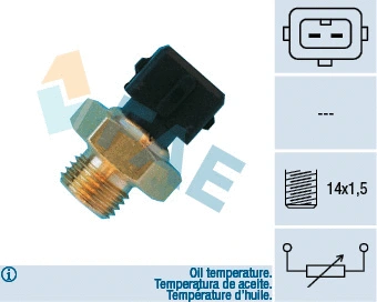 Sensor, oil temperature (33560)