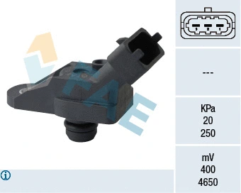 Sensor, intake manifold pressure (15055)