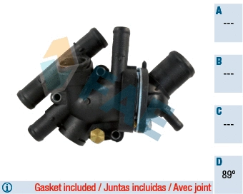 Thermostat, coolant (5322789)