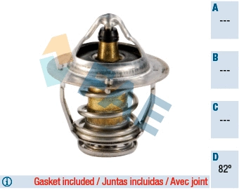 Thermostat, coolant (5324482)
