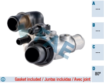 Thermostat, coolant (5337180)
