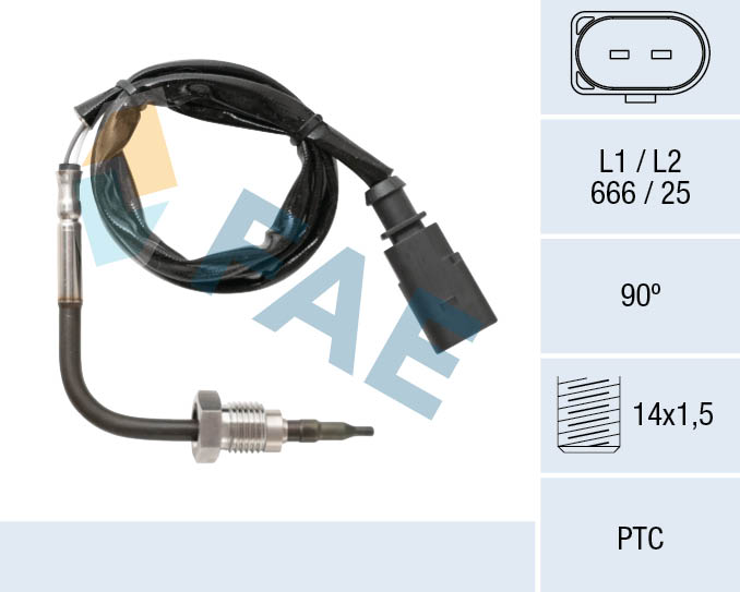 Sensor, exhaust gas temperature (68048)