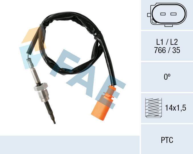 Sensor, exhaust gas temperature (68003)
