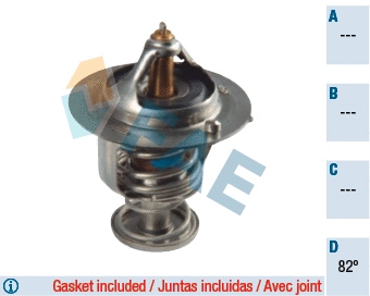 Thermostat, coolant (5338182)