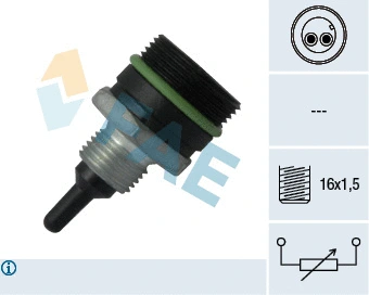 Sensor, intake air temperature (33901)