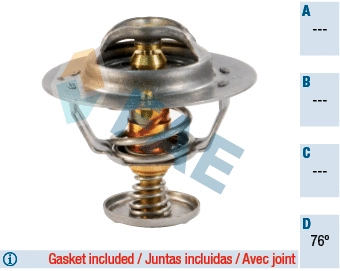 Thermostat, coolant (5324576)