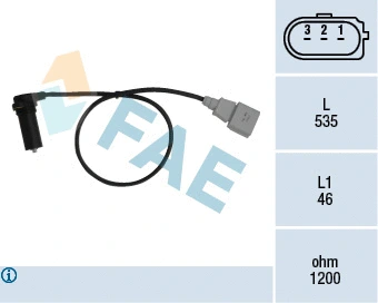 Sensor, crankshaft pulse (79067)