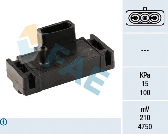 Sensor, intake manifold pressure (15001)