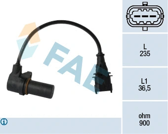 Sensor, crankshaft pulse (79068)