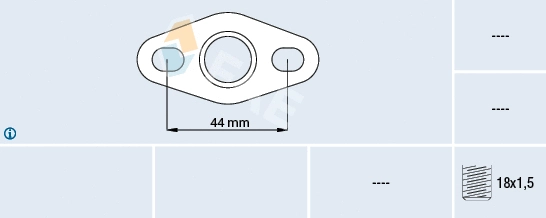 Adapter, lambda sensor (77021)