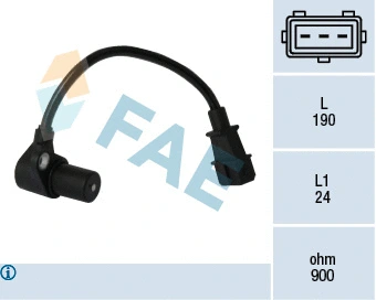 Sensor, crankshaft pulse (79046)