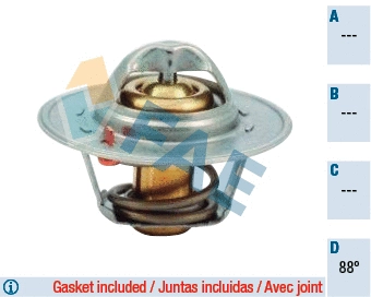 Thermostat, coolant (5308388)